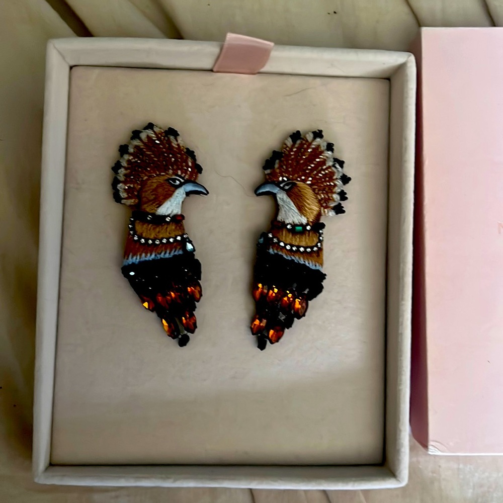 Mignonne Gavigan Palace Bird Earrings